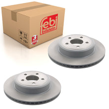 Load image into Gallery viewer, Pair of Rear Brake Disc Fits Lancia Thema Jeep Dodge Challenger Charg Febi 44014