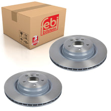 Load image into Gallery viewer, Pair of Rear Brake Disc Fits BMW 5 Series F07 7 F01 LCI F02 F02 Febi 44028