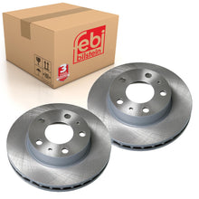 Load image into Gallery viewer, Pair of Front Brake Disc Fits FIAT Ducato 250 Peugeot Boxer Citroen J Febi 44037