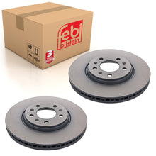 Load image into Gallery viewer, Pair of Front Brake Disc Fits Vauxhall GT OE 4805459 Febi 44046