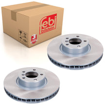 Load image into Gallery viewer, Pair of Front Brake Disc Fits BMW 7 Series E65 E66 OE 34116864904 Febi 44072