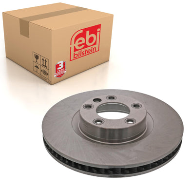 Front Right Brake Disc Fits Volkswagen Touareg 4motion 7P Febi 44080