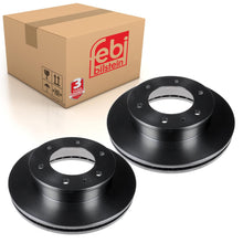 Load image into Gallery viewer, Pair of Front Brake Disc Fits Ford Everest US Ranger 2 6 9 99 Febi 44104