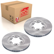 Load image into Gallery viewer, Pair of Front Brake Disc Fits Mazda B-Seriess UF UN Ford Ranger 2 99 Febi 44106