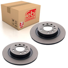 Load image into Gallery viewer, Pair of Rear Brake Disc Fits GT OE 15147719 Febi 44115