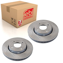 Load image into Gallery viewer, Pair of Front Brake Disc Fits Smart Forfour Model 454 OE 4544210312 Febi 44120