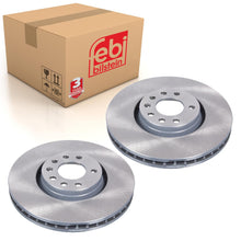 Load image into Gallery viewer, Pair of Front Brake Disc Fits Cadillac Signum Vectra C OE 569005 Febi 44130