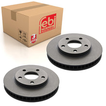 Load image into Gallery viewer, Pair of Front Brake Disc Fits Pontiac GM Grand Prix Trans Sport Oldsm Febi 44141