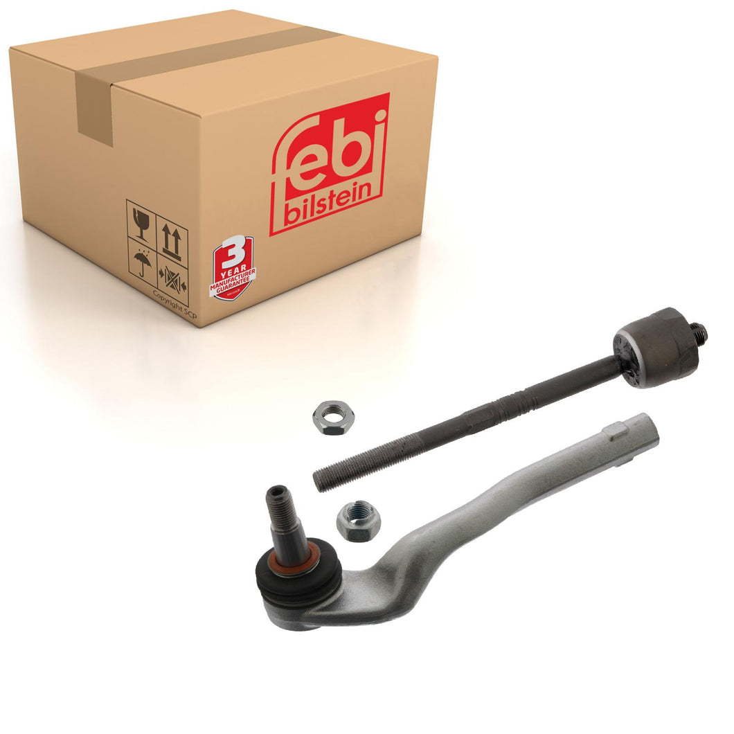 Front Left Tie Rod Inc Tie Rod End Nut & Lock Nut Fits Mercedes Benz Febi 44215