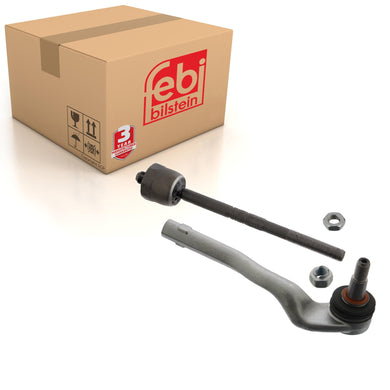 Front Right Tie Rod Inc Tie Rod End Nut & Lock Nut Fits Mercedes Benz Febi 44216