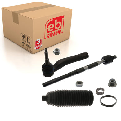Front Left Tie Rod Inc Tie Rod End Boot & Additional Parts Fits Vauxh Febi 44339