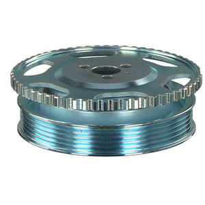 Decoupled Crankshaft Pulley Inc Sensor Ring Fits Lancia Y Ypsilon FIA Febi 44415