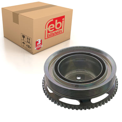 Decoupled Crankshaft Pulley Inc Sensor Ring Fits Lancia Y Ypsilon FIA Febi 44415