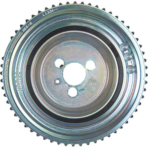 Decoupled Crankshaft Pulley Inc Sensor Ring Fits Lancia Ypsilon FIAT Febi 44419
