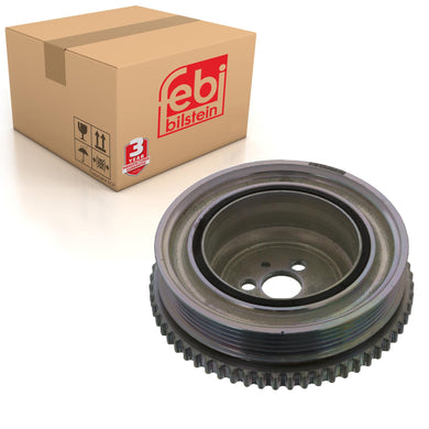 Decoupled Crankshaft Pulley Inc Sensor Ring Fits Lancia Ypsilon FIAT Febi 44419