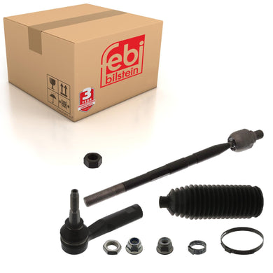 Front Tie Rod Inc Steering Boot Set Fits Vauxhall Astra Chevrolet GM Febi 44447