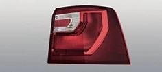 Alhambra Rear Right Outer Light Brake Lamp Fits Seat OE 7N5945096D Valeo 44456