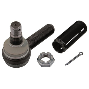 Tie Rod Drag Link End Inc Threaded Sleeve Castle Nut & Cotter Pin Fit Febi 44521