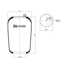 Load image into Gallery viewer, Air Spring No Piston Fits Mercedes Benz bitte Abmessungen beachten/pl Febi 44588