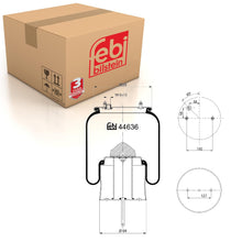 Load image into Gallery viewer, Rear Air Spring Inc Steel Piston &amp; Piston Rod Fits Scania Serie Bus3- Febi 44636