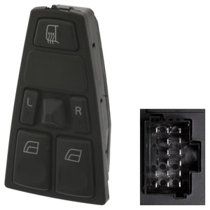 Electro Window Mirror Switch Control Unit Fits Volvo Trucks FH FM Febi 44677