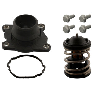 Thermostat Inc Housing Gaskets & Bolts Fits Mini BMW Cooper R55 LCI R Febi 44685