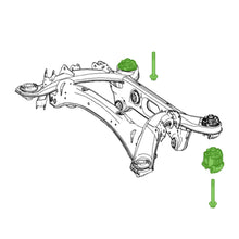 Load image into Gallery viewer, Rear Subframe Beam Rear Mounting Kit Fits Mercedes C-Class Febi 47746