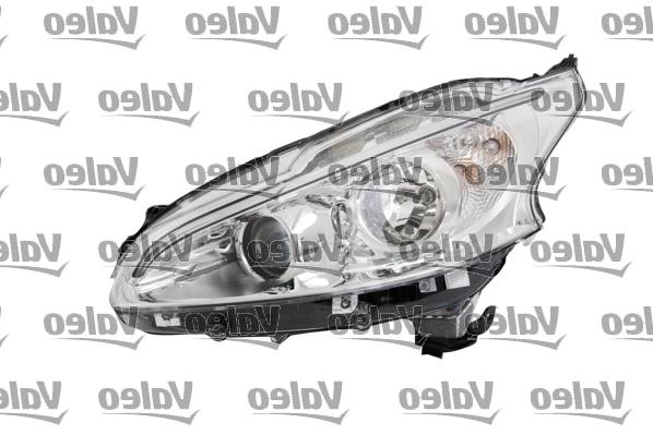 208 Front Left Headlight LED Headlamp Fits Peugeot OE 9802221580 Valeo 44750