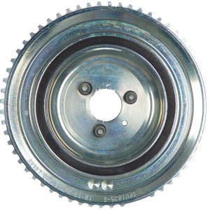 Decoupled Crankshaft Pulley Inc Sensor Ring & Bolts Fits Lancia Ypsil Febi 44815
