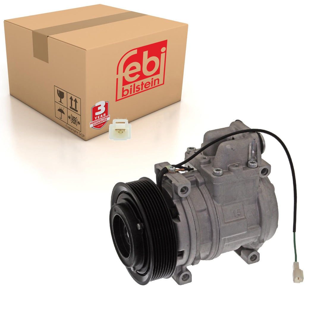 Air Conditioning Compressor Fits Setra Serie 4Serie 400 Mercedes Benz Febi 44849