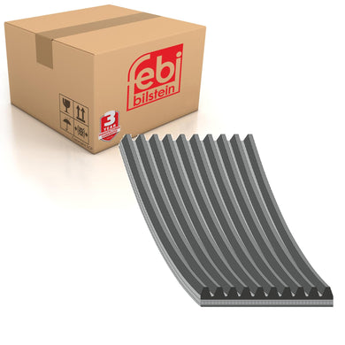 10 Ribbed Auxiliary V Belt Aux Multi 1407mm 10PK1407 Fits Renault Febi 44932