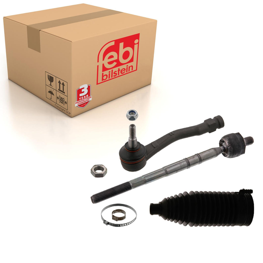 Front Left Tie Rod Inc Steering Boot Set Fits Peugeot 3008 Partner Or Febi 44934
