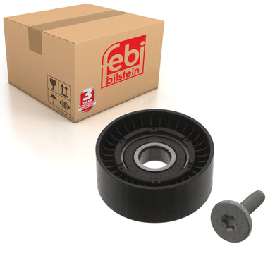 Auxiliary Belt Idler Pulley Inc Bolt Fits Mercedes Benz C-Class Model Febi 44977