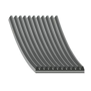 11 Ribbed Auxiliary V Belt Aux Multi 2044mm 11PK2044 Fits EVOBUS Febi 45020