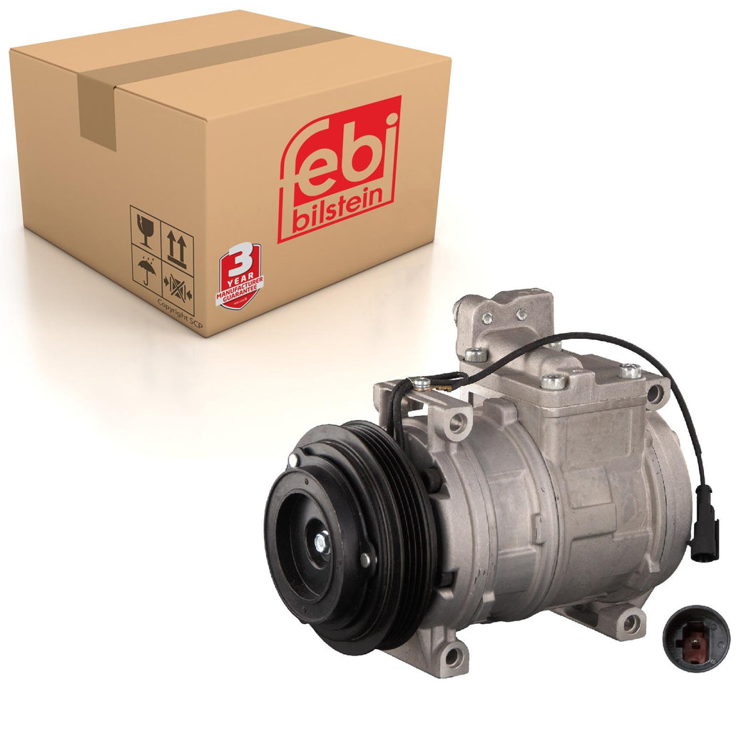 Air Conditioning Compressor Fits IVECO (LCV) Daily 35C11 Daily 35C11P Febi 45028
