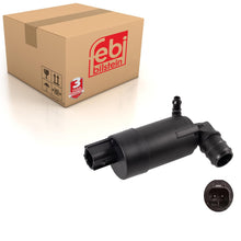 Load image into Gallery viewer, Windscreen Washer Pump Fits Ford Focus Tourneo Courier Febi 45038