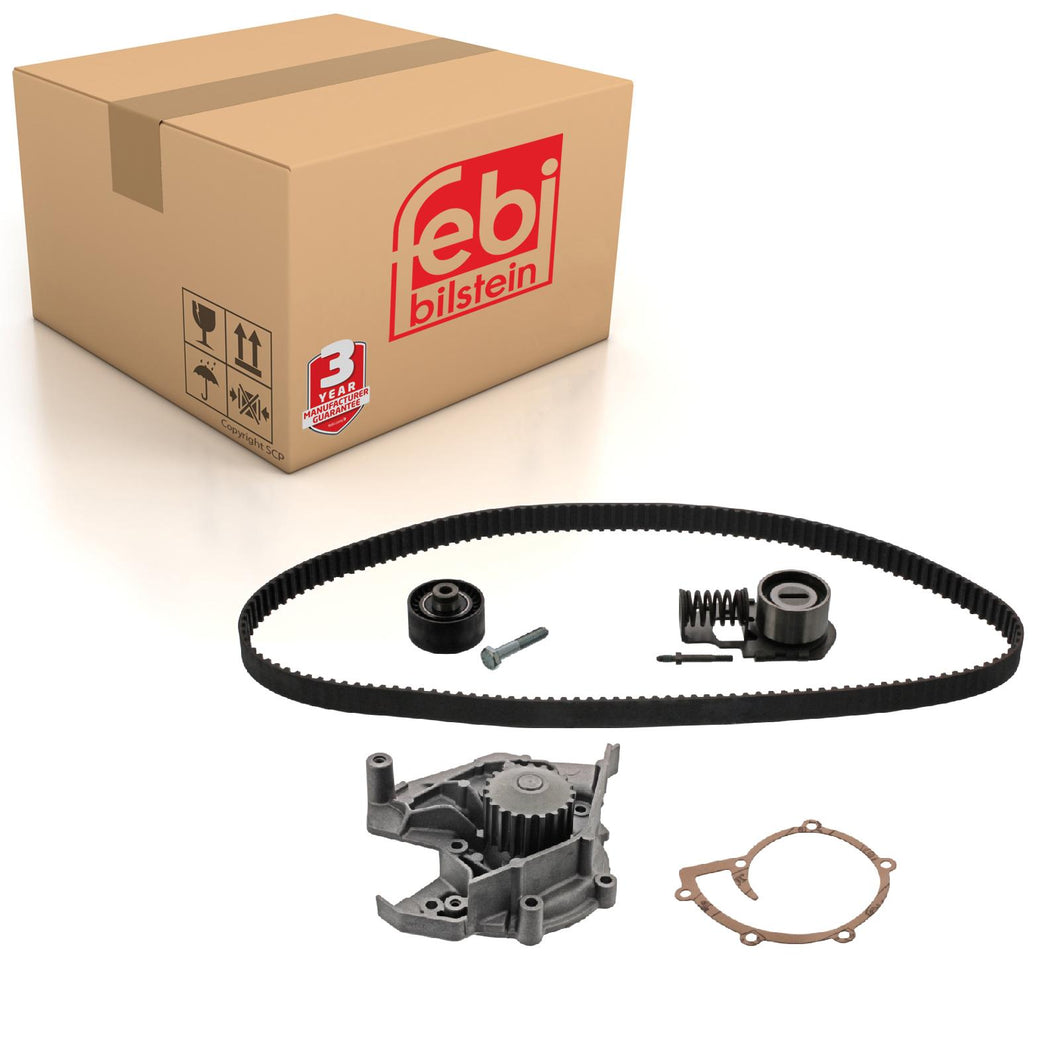 Water Pump Timing Belt Kit Fits Lancia Zeta FIAT Ulysse Peugeot Febi 45110