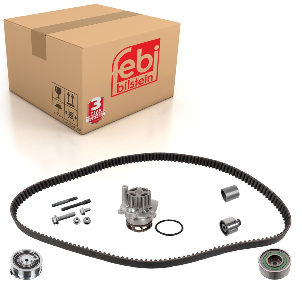 Water Pump Timing Belt Kit Fits Volkswagen Amarok S1 Febi 45116