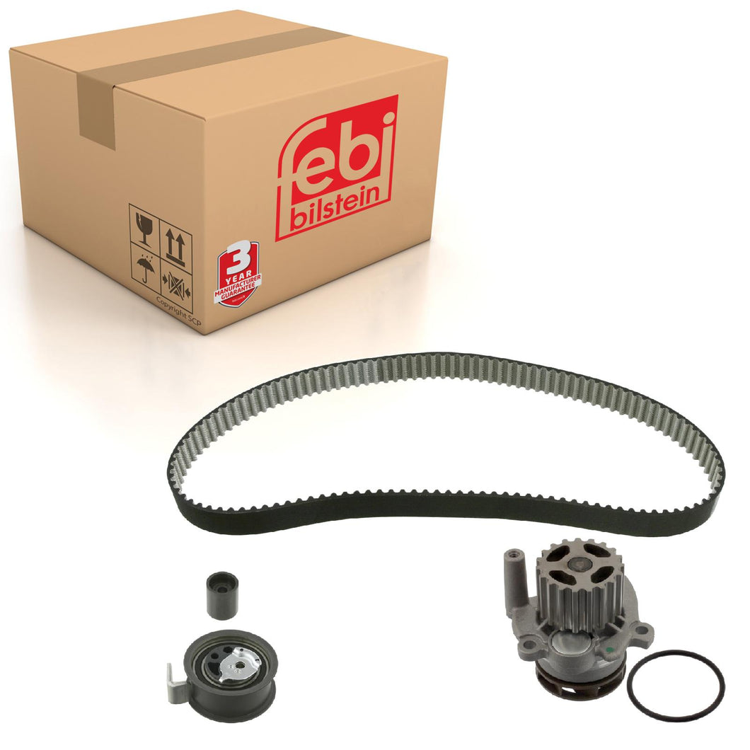 Water Pump Timing Belt Kit Fits Volkswagen Bora Golf Febi 45125