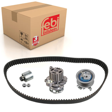 Timing Belt Kit Inc Water Pump Fits Volkswagen Bora 4motion Caddy Cro Febi 45133