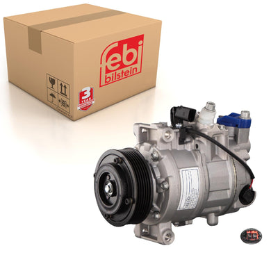 Air Conditioning Compressor Fits Audi A4 Avant quattro Cabrio quattro Febi 45164