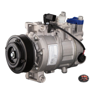 Air Conditioning Compressor Fits Audi A4 Avant quattro Cabrio quattro Febi 45164