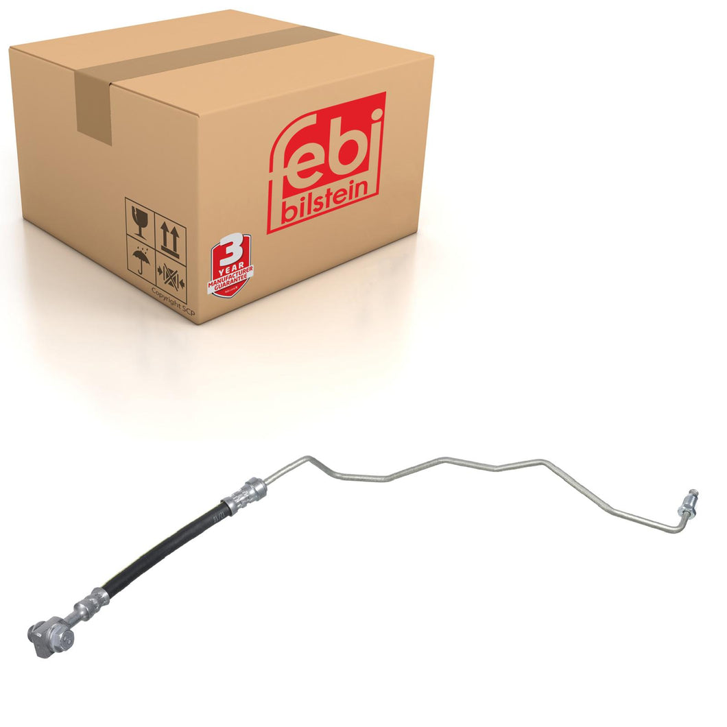 Rear Left Brake Hose Inc Additional Parts Fits Volkswagen Polo Seat C Febi 45213