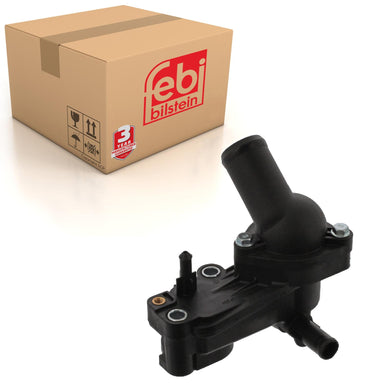 Coolant Flange Inc Thermostat & Seal Fits Ford Focus C-MAX Turnier Va Febi 45227