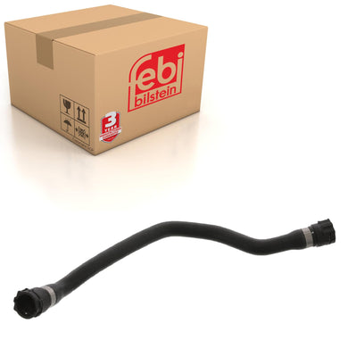 Left Lower Radiator Hose Inc Quick-Release Fastener Fits BMW 3 Series Febi 45284