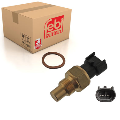 Coolant Temperature Sensor Inc Sealing Ring Fits IVECO EuroCargo Euro Febi 45402