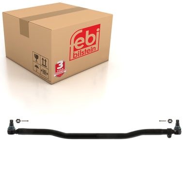 Front Tie Rod Inc Threaded Sleeve Castle Nut & Cotter Pin Fits IVECO Febi 45486