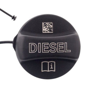 Mini Fuel Cap Filler Diesel Black Fits BMW Cooper OE 16 11 7 222 392 Febi 45549