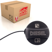 Load image into Gallery viewer, Mini Fuel Cap Filler Diesel Black Fits BMW Cooper OE 16 11 7 222 392 Febi 45549