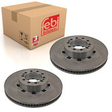 Load image into Gallery viewer, Pair of Front Brake Disc Fits Renault MIDLUMMidlum OE 5010525308 Febi 45581